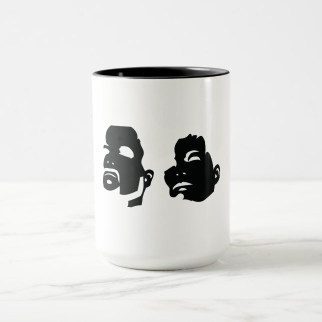 Caneca Design do ícone Heads Up da BerkhouseSnyder (Centro)