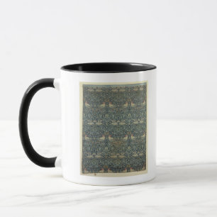 Caneca Design do tecido da pomba e do Rose, c.1879