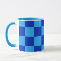 Design do Verificador Azul Claro e Escuro