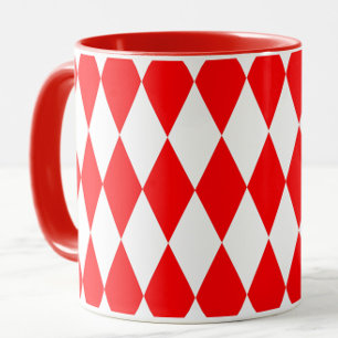 Caneca Design dos Verificadores de Ouros de Harlequin Bra