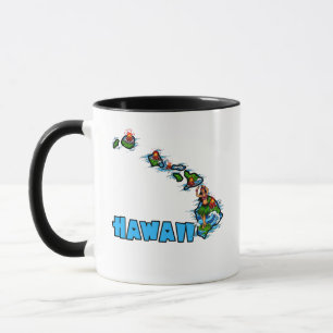 Caneca Design inspirada na tatuagem no estado do Havaí
