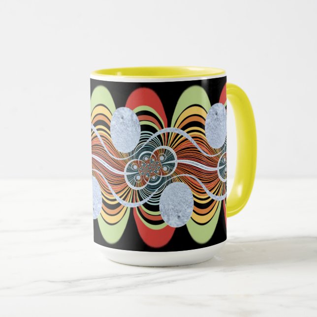 Caneca DESIGN JIMETTE MUG de alta qualidade (Frente Esquerda)