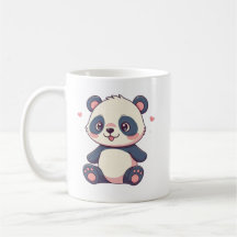 caneca design kawaii panda