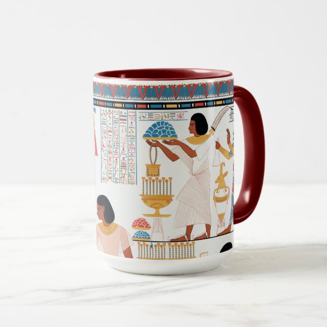 Caneca Design-Mug egípcio (Frente Esquerda)