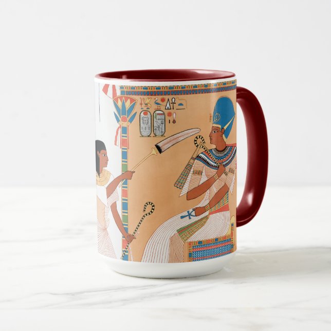 Caneca Design-Mug egípcio (Frente Esquerda)