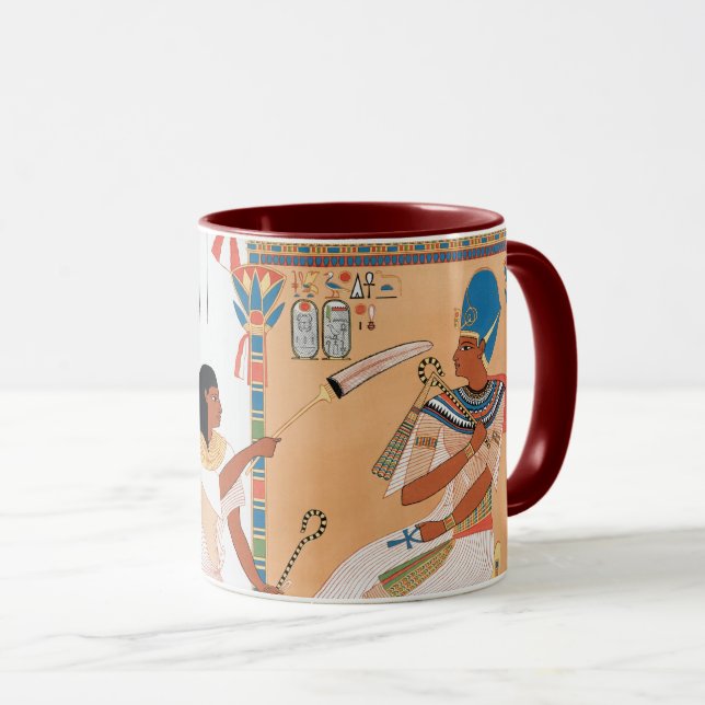 Caneca Design-Mug egípcio (Frente Esquerda)