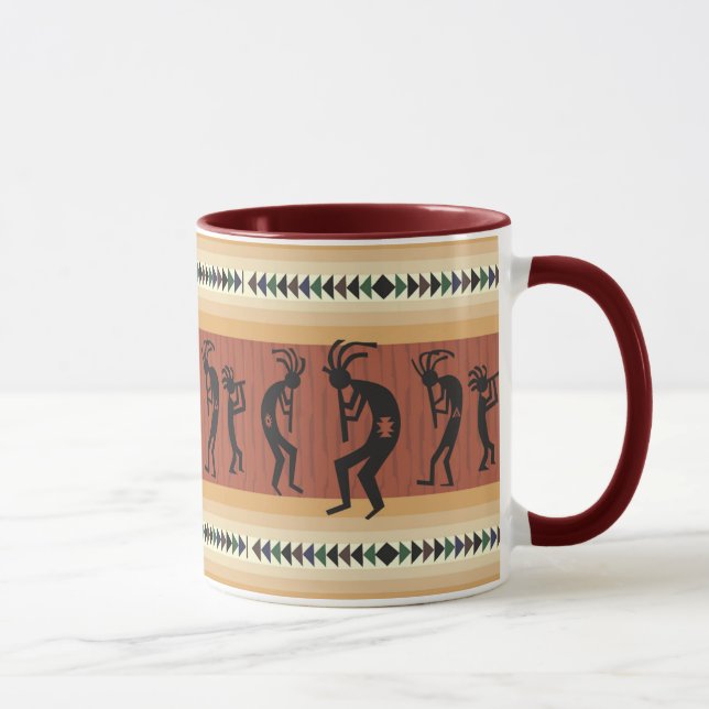Caneca Design tribal de Kokopelli (Direita)