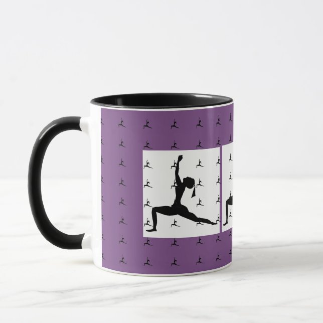 Caneca Designs de Yoga Combo Café Mug/ Copa (Esquerda)