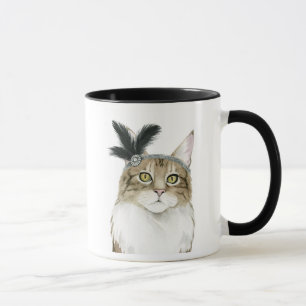 Caneca Desligar Cat  Adorados Com Penas