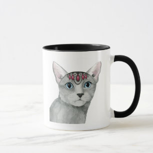 Caneca Desligar Cat  Bejeweled