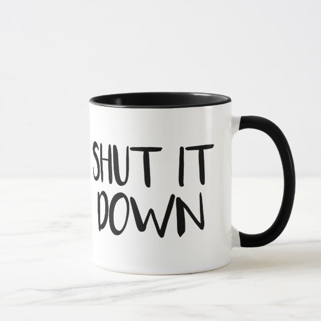 Caneca Desligar Mug (Direita)