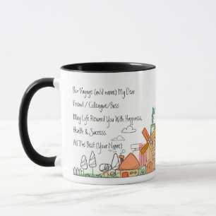 Caneca Deslocamento Personalizado Mudança de Campo Cidad