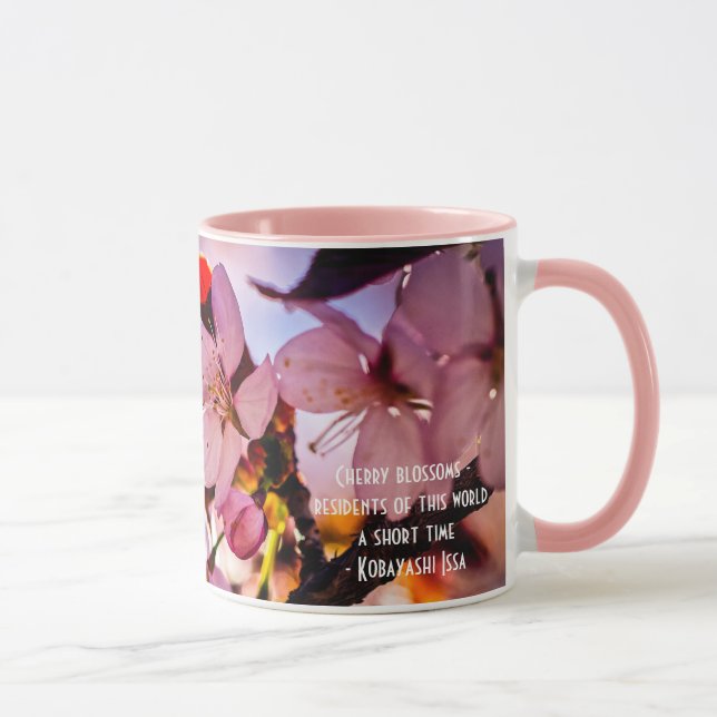 Caneca Deslumbrantes Flores de Sakura (Direita)