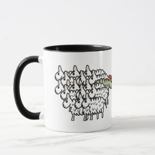 Caneca Desobedecer Ovelha Negra