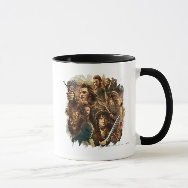 CANECA DESOLAMENTO DE CARACTERES SMAUG™ (Direita)