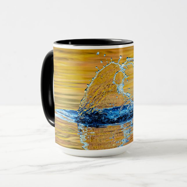 Caneca Despejo na noite de outono (Frente Esquerda)