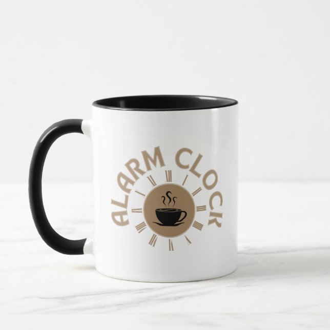 CANECA DESPERTADOR RETRÔ AMANTE DE CAFÉ DA MANHÃ (Esquerda)