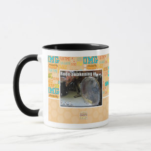 Caneca Despertar rude dentro