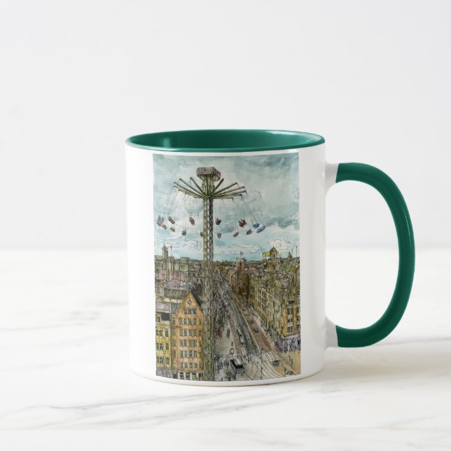 Caneca Destinos | Curso de Swing Europeu com Aquarela (Direita)