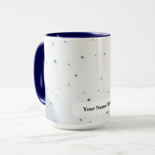 Caneca Desvanecimento de Cristal de Níquel Pálido Ártico