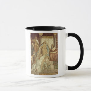 Caneca Detalhe de Der Saengerkreis, castelo de Wartburg