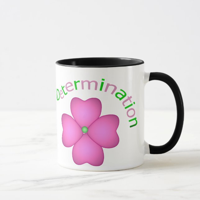 Caneca Determinação inspirada da flor (Direita)