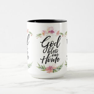 Caneca Deus abençoe nossa casa