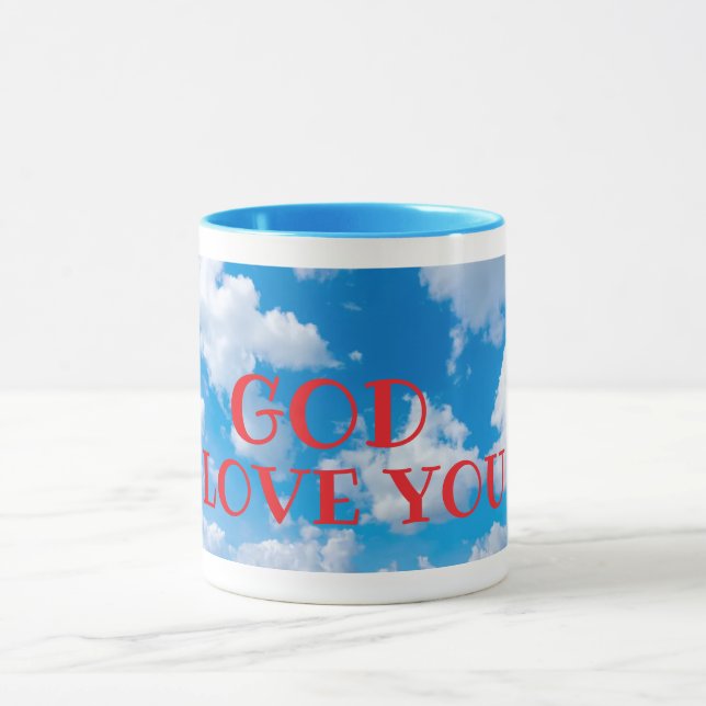CANECA DEUS ADORA VOCÊ MUG (Centro)