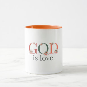 Caneca Deus ama café mug