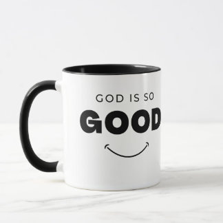 Caneca Deus é tão bom, Faith Mug.