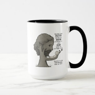 Caneca Deus nos segura