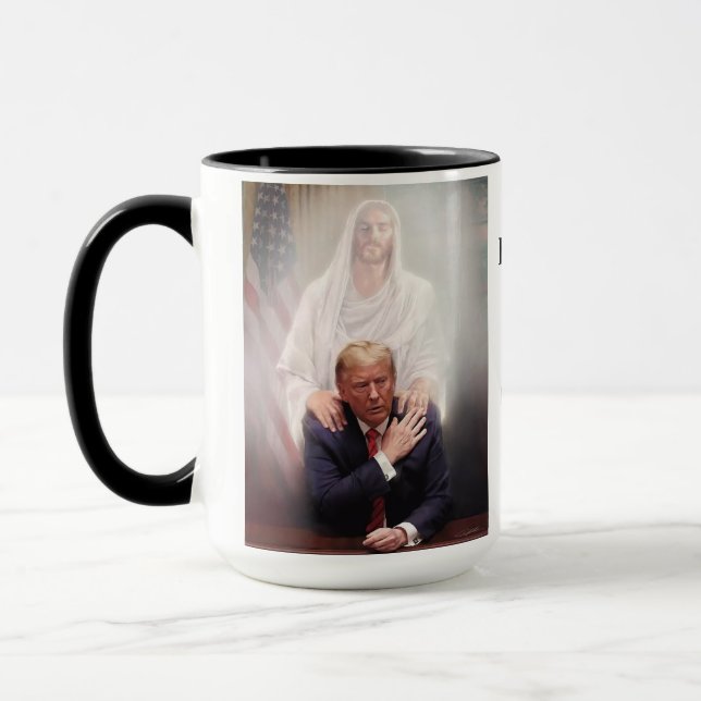 CANECA DEUS PROTEGEU O PRESIDENTE TRUMP A PROTEGER A AMÉR (Esquerda)