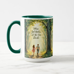 Caneca Deus United Woodland Casamento Mug