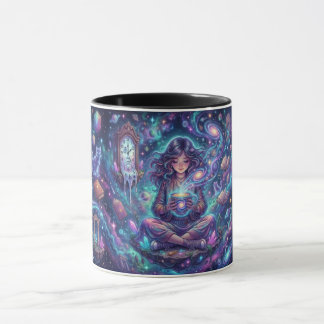 Caneca Deusa Cósmica – Meditação Feminina Galáxia