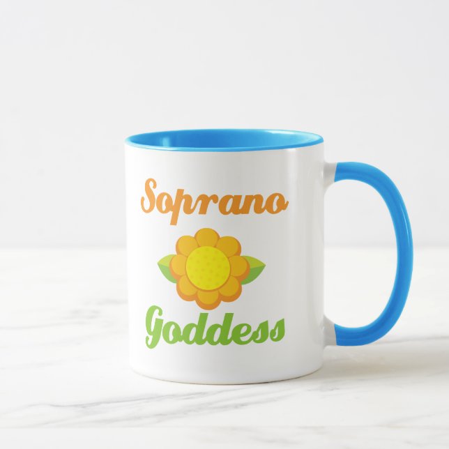Caneca Deusa do soprano (Direita)