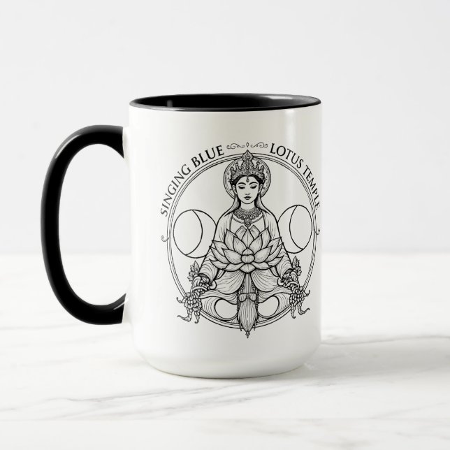 Caneca Deusa e Lótus SBLT (Esquerda)