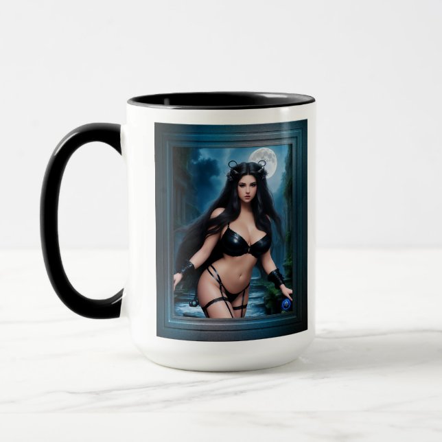 Caneca Deusa Fada Das Antigas Ruínas De Antinos (Esquerda)
