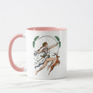 Caneca Deusa Grega Artemis
