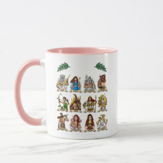 Caneca Deuses gregos antigos
