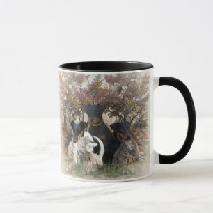 Caneca Deutscher Jagdterrier Square Wall Coffee Mu