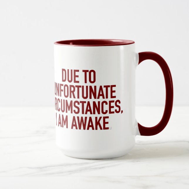 Caneca devido a circunstâncias infelizes... (Direita)