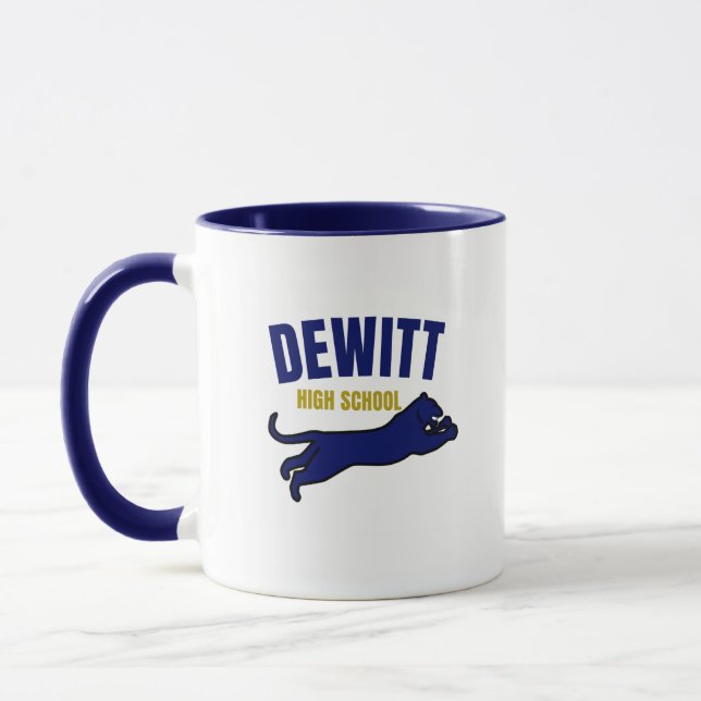 Caneca DeWitt High Schcool Michigan Coffee Mug (Esquerda)