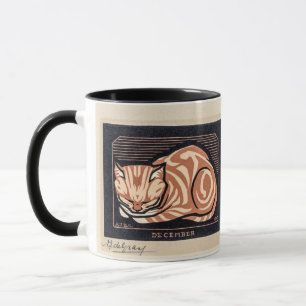 Caneca Dezembro Ginger Cat - Julie de Graag
