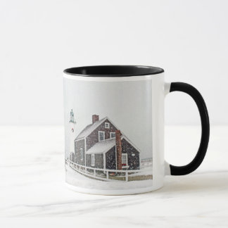 Caneca Dezembro na luz de Scituate