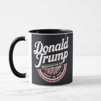 Caneca Dia da Inauguração de Donald Trump 2025