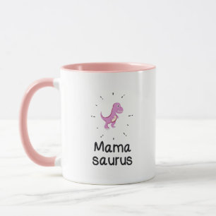 Caneca Dia da mãe da mamã do dinossauro de Mamasaurus