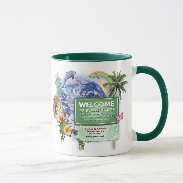 Caneca Dia da Terra (Direita)