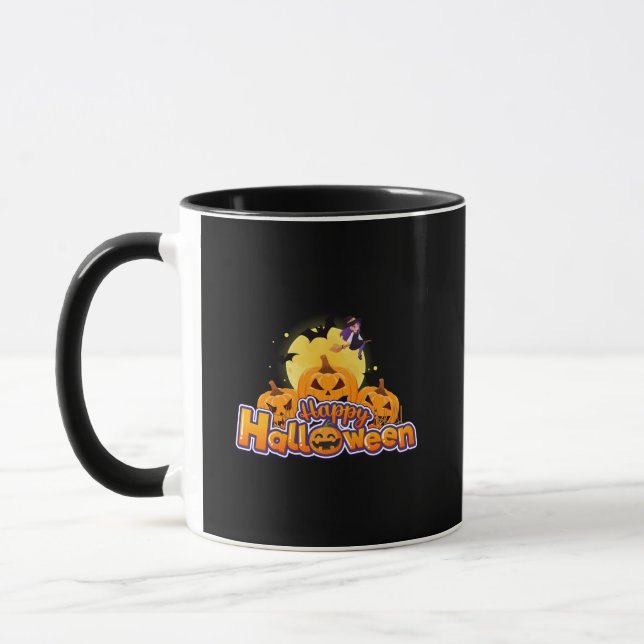 Caneca Dia das Bruxas - Halloween_258 (Esquerda)