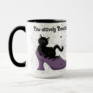 Caneca Dia das Bruxas Negras de Bebida Turística