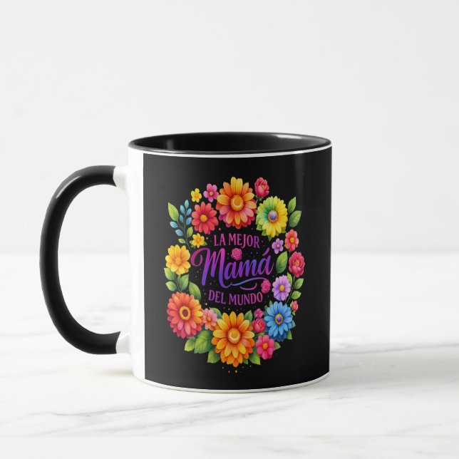 Caneca Dia das Mães A Melhor Mãe do Mundo (Esquerda)